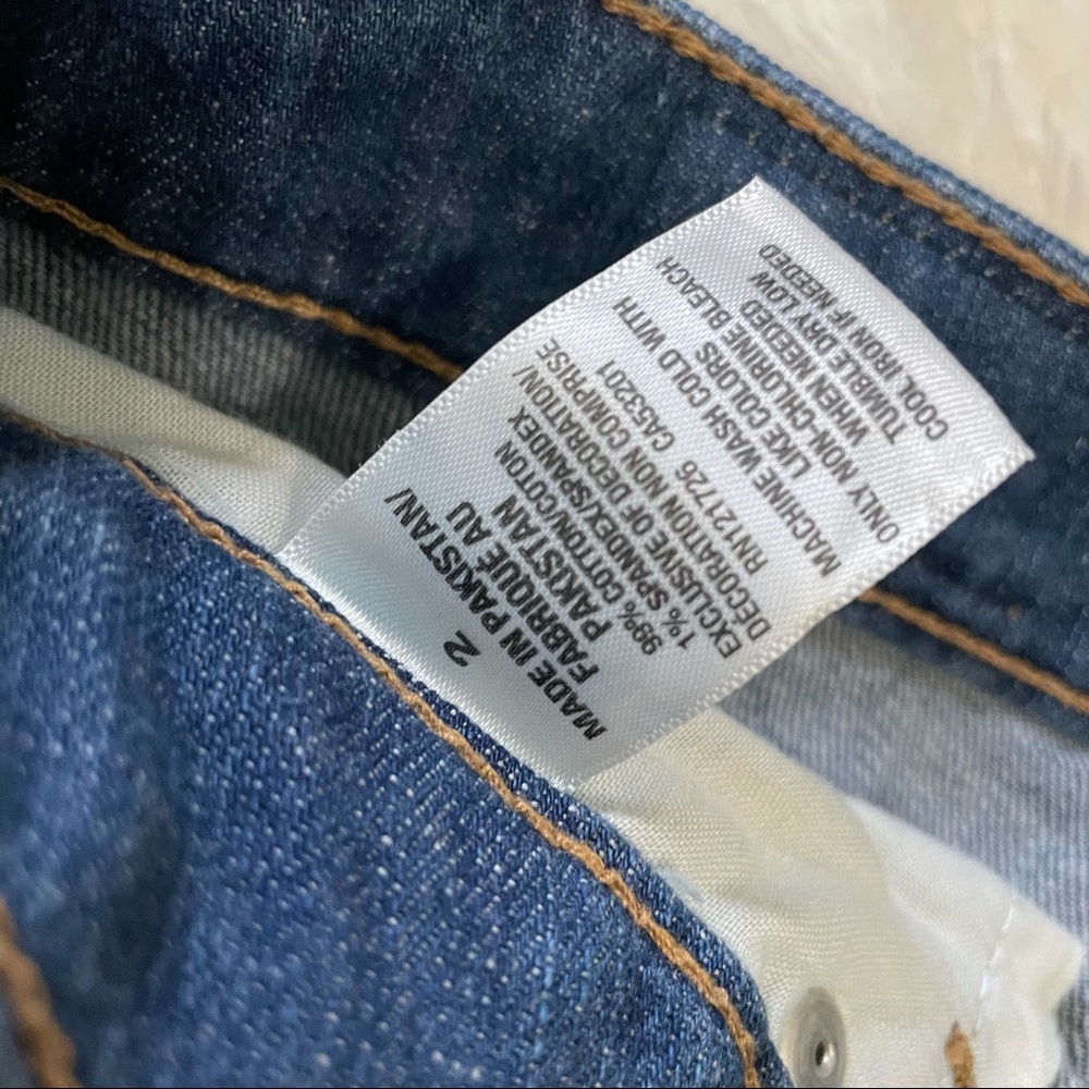 NWOT MIDI Ripped Shorts - Picture 3 of 5